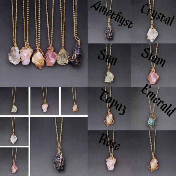 Jewelry - Quartz Crystal Necklaces